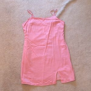 pink sundress from pacsun